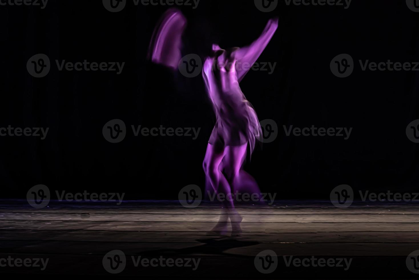 le mouvement abstrait de la danse photo