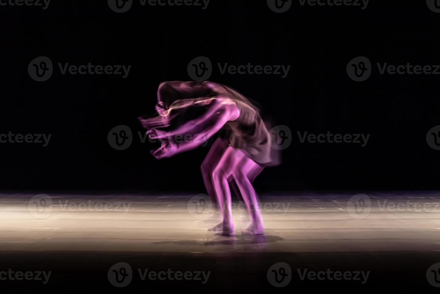 le mouvement abstrait de la danse photo