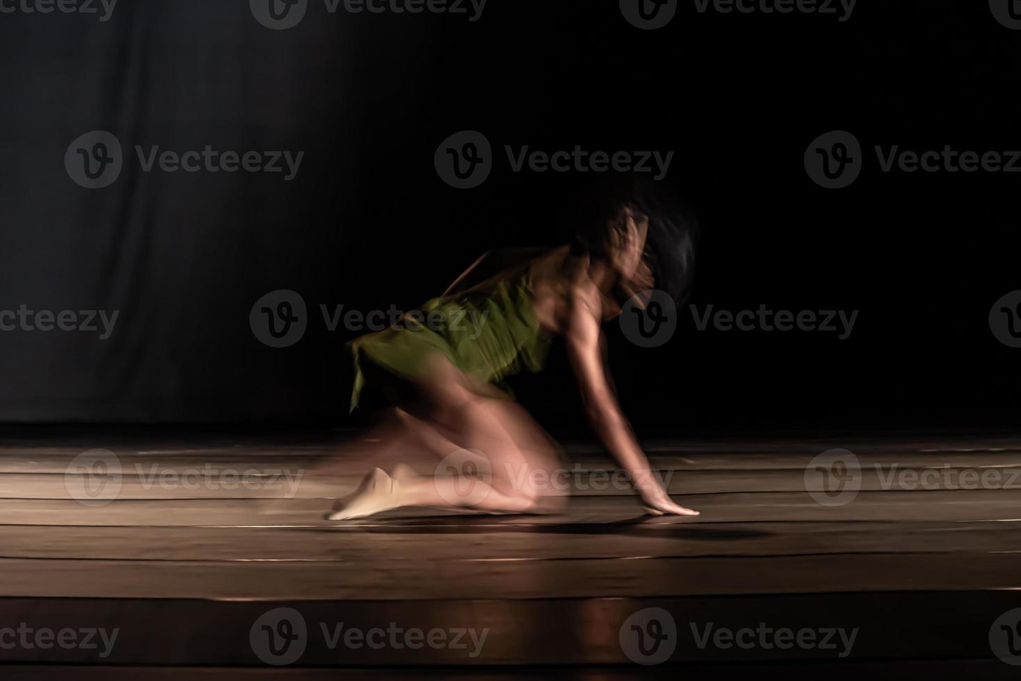 le mouvement abstrait de la danse photo