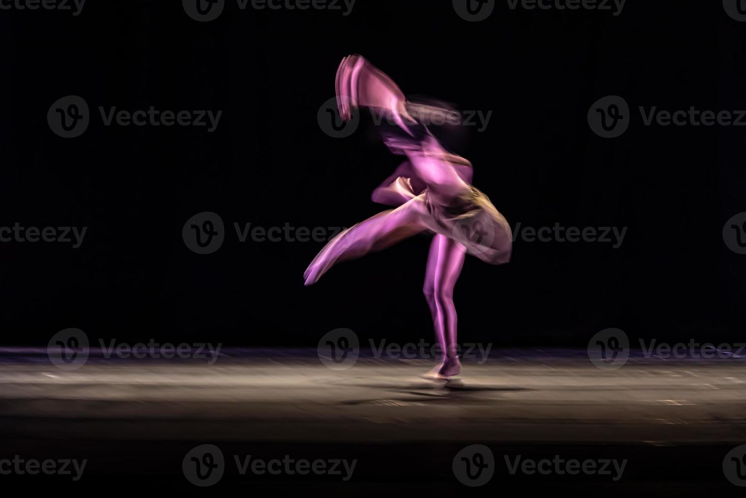 le mouvement abstrait de la danse photo