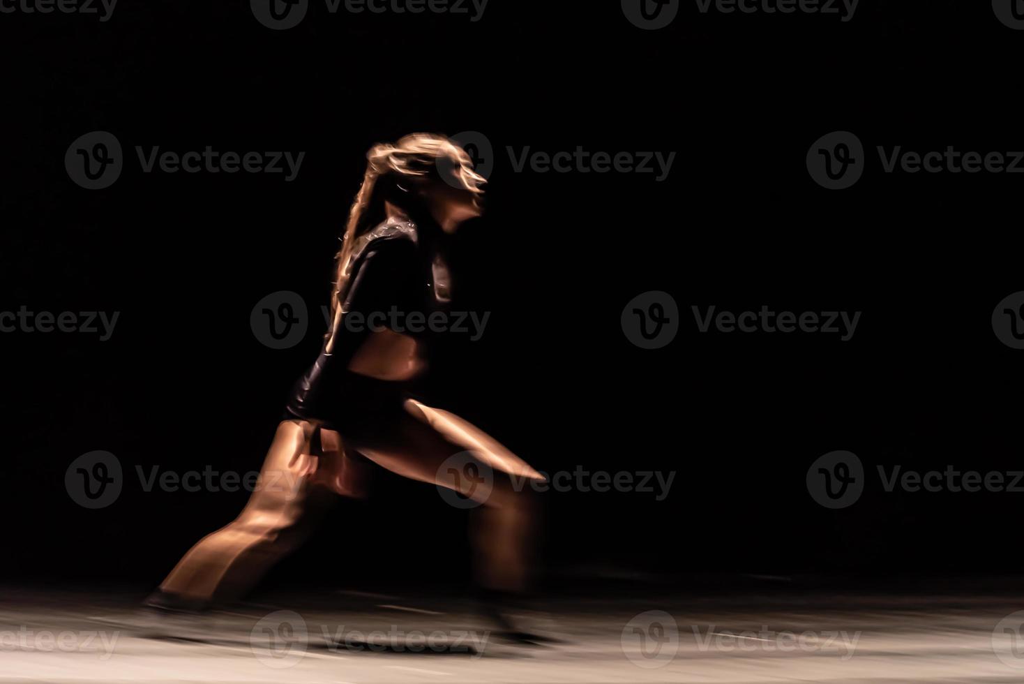 le mouvement abstrait de la danse photo