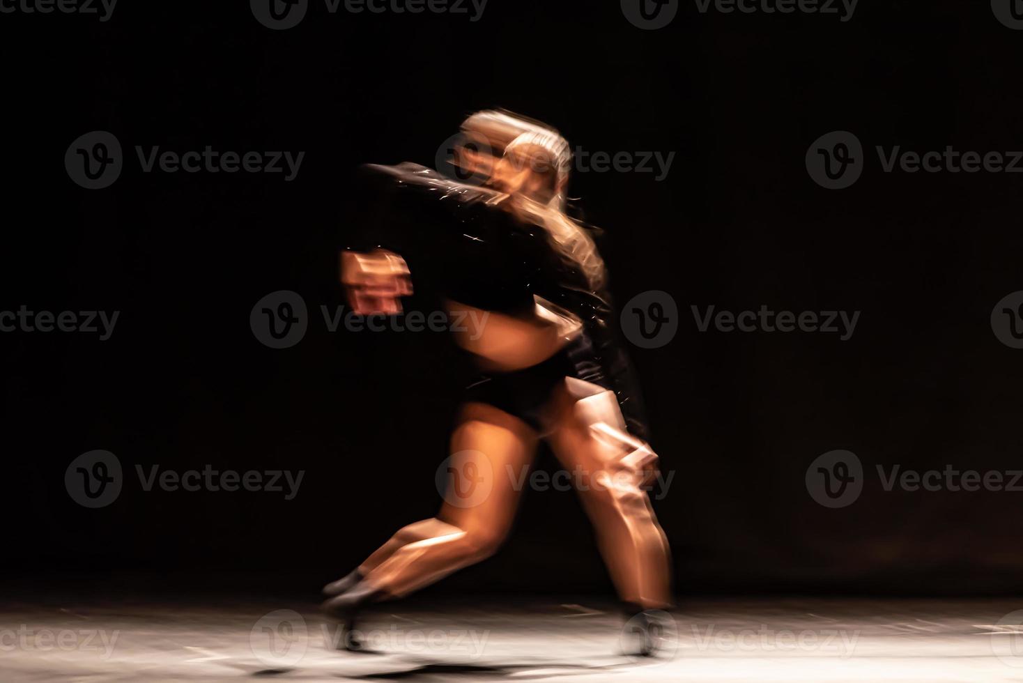 le mouvement abstrait de la danse photo