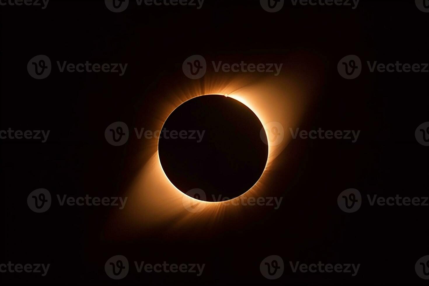 solaire éclipse. ai génératif photo