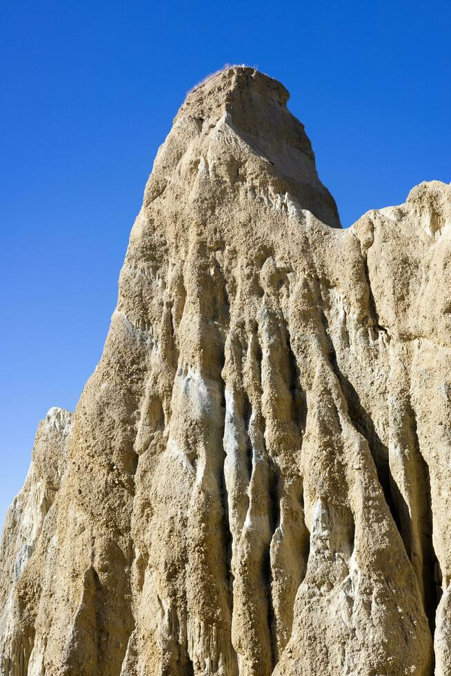 argile falaises, Sud île, Nouveau zélande photo