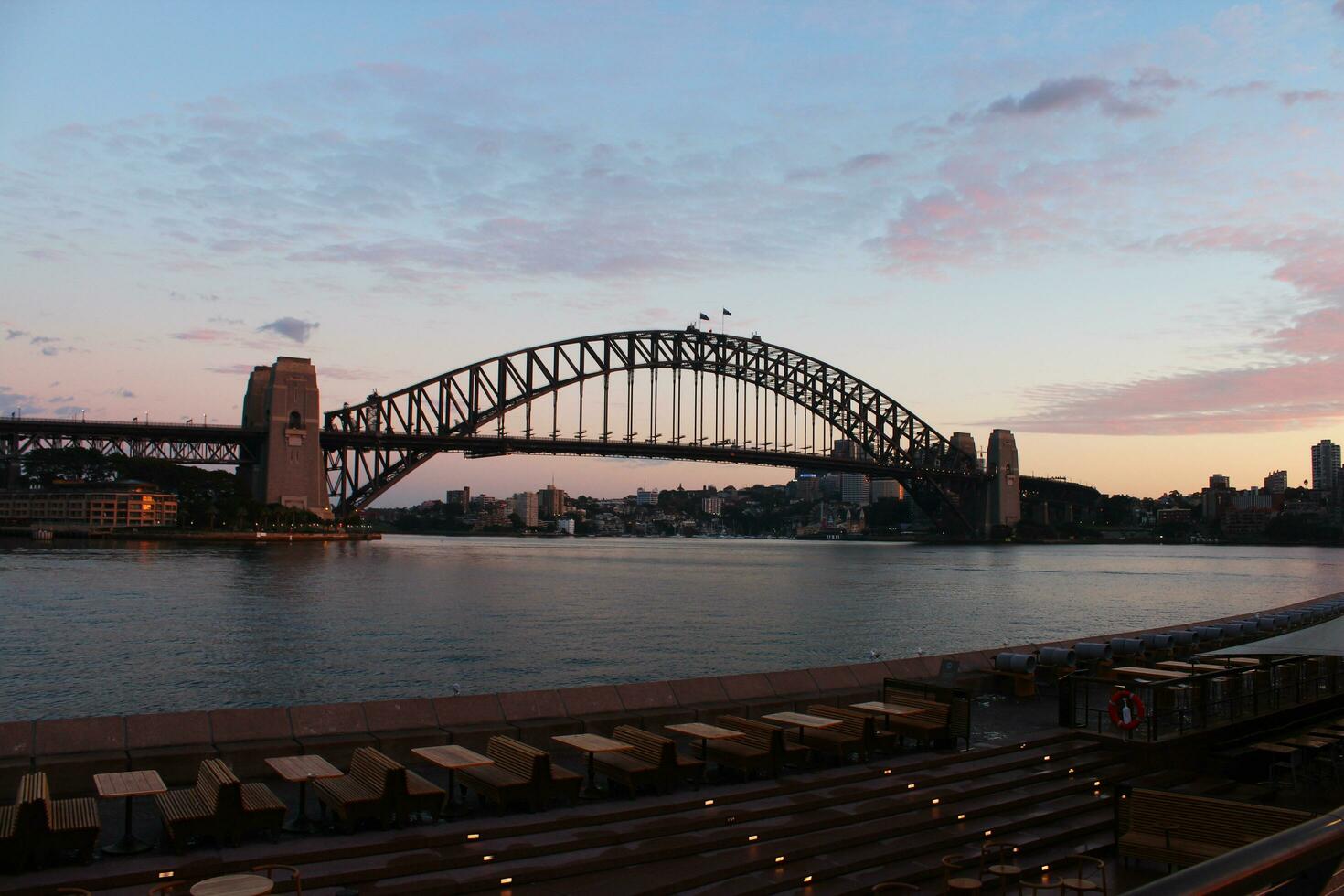 Sydney panoramique port pont photo