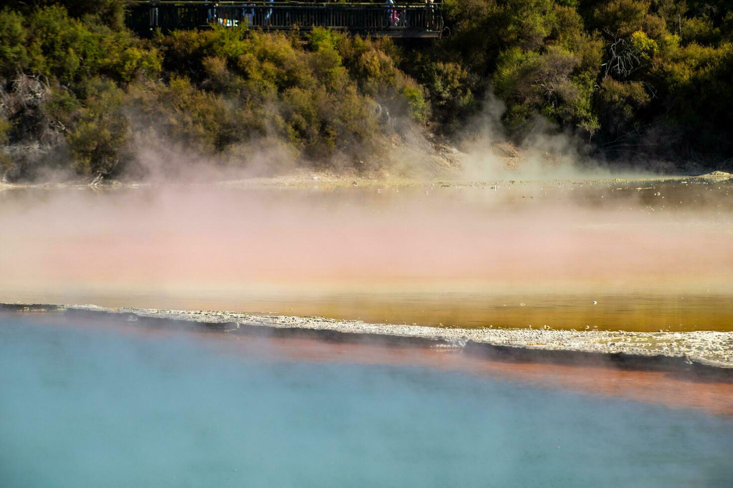 wai-o-tapu, rotorua, Nouveau zélande photo