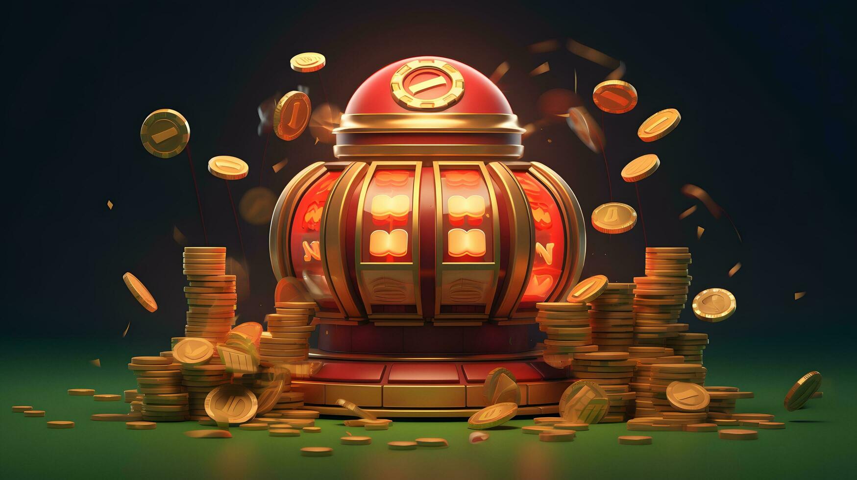 casino fente Machines concept. photo