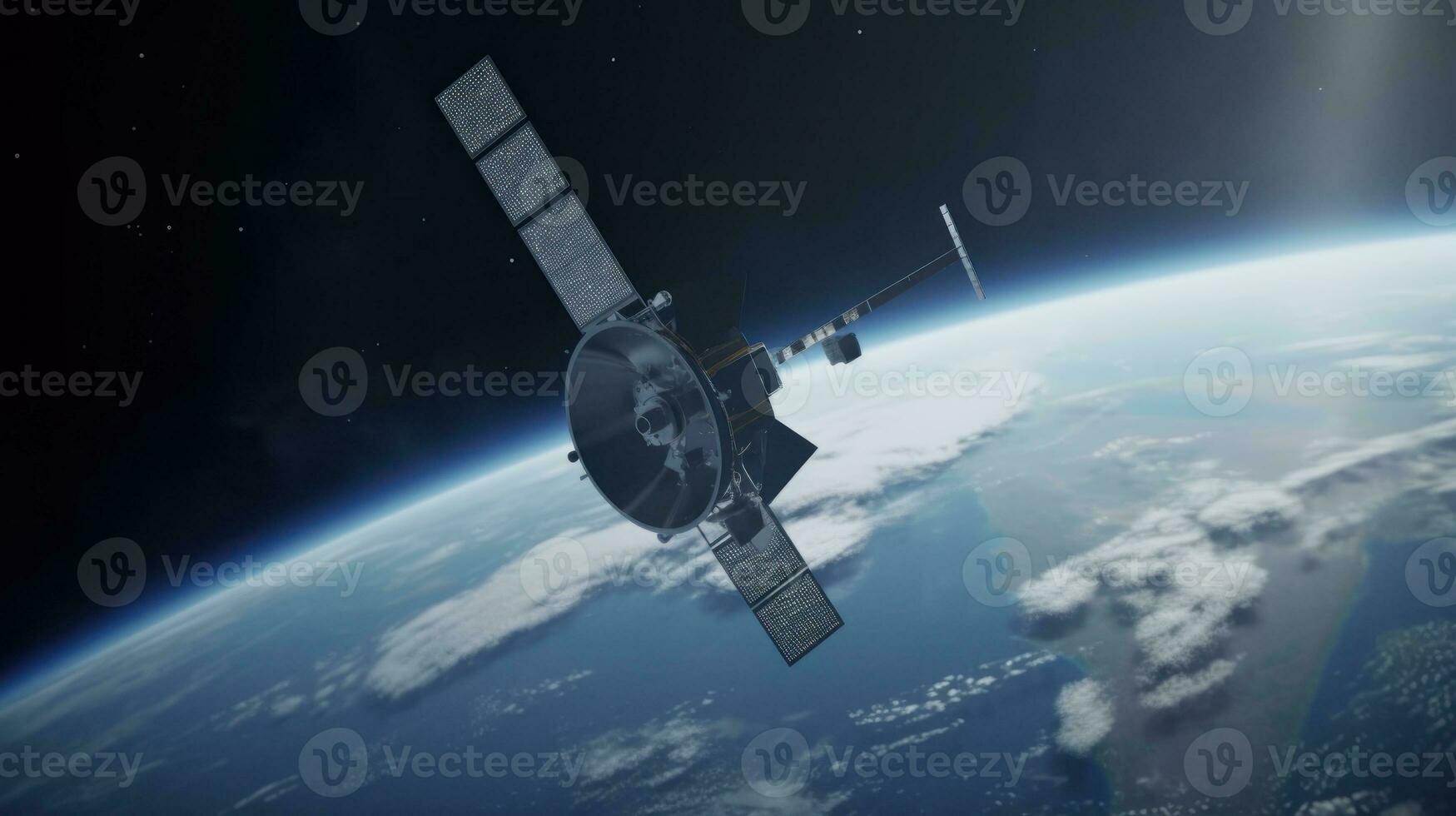 une nations Satellite systèmes étant ciblé par les pirates photo