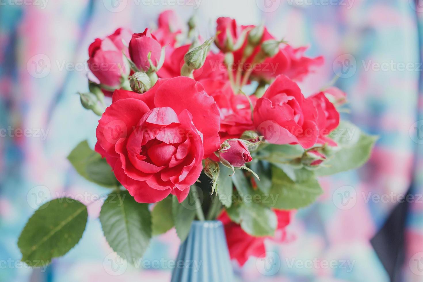 bouquet de roses rouges photo