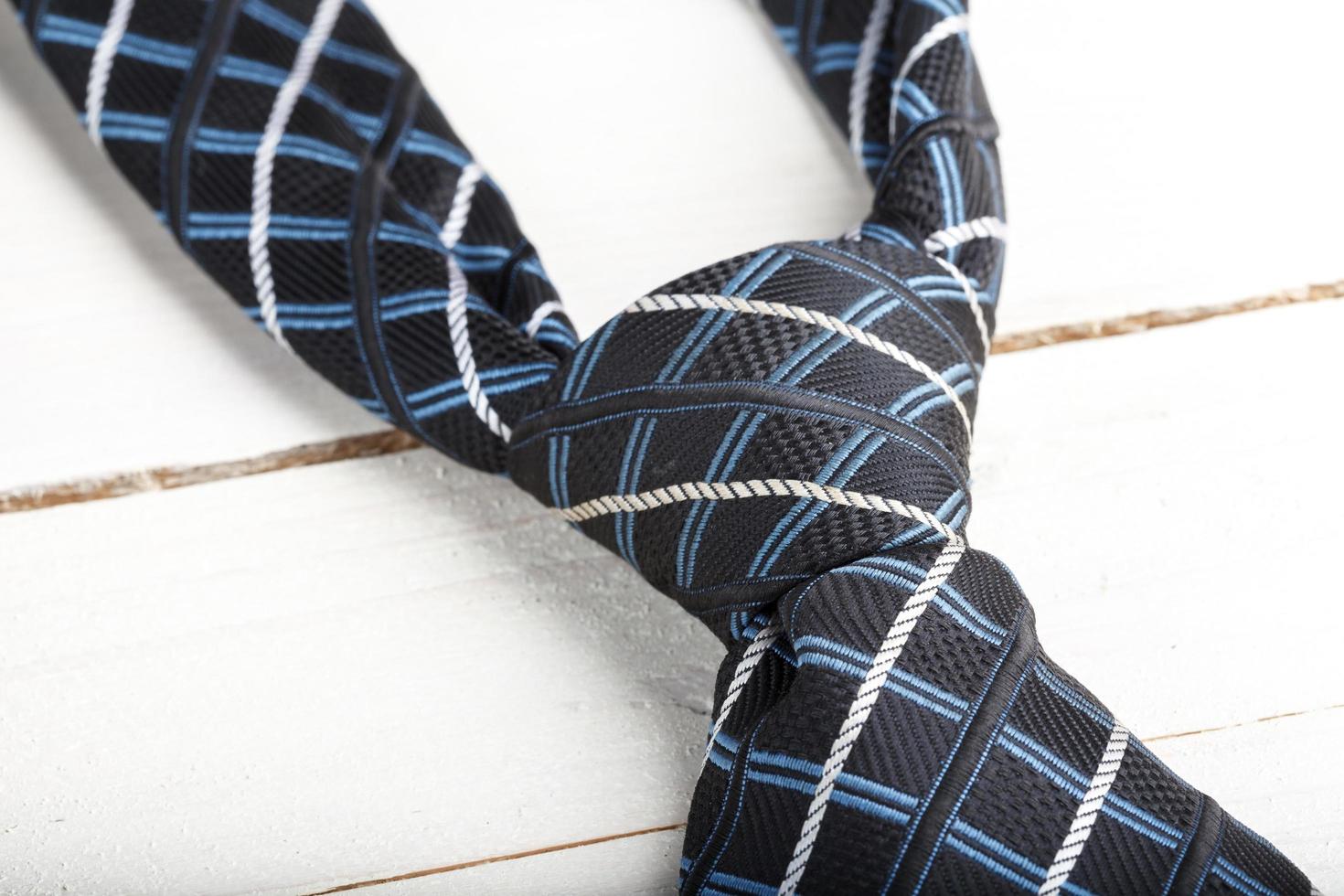 cravates à rayures bleues, accessoires de garde-robe modernes photo