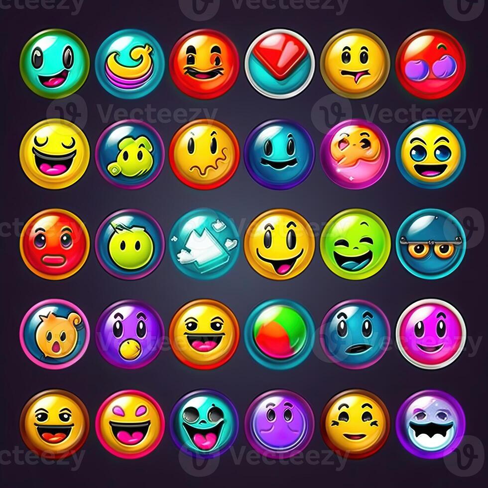 content emoji smiley ai généré photo