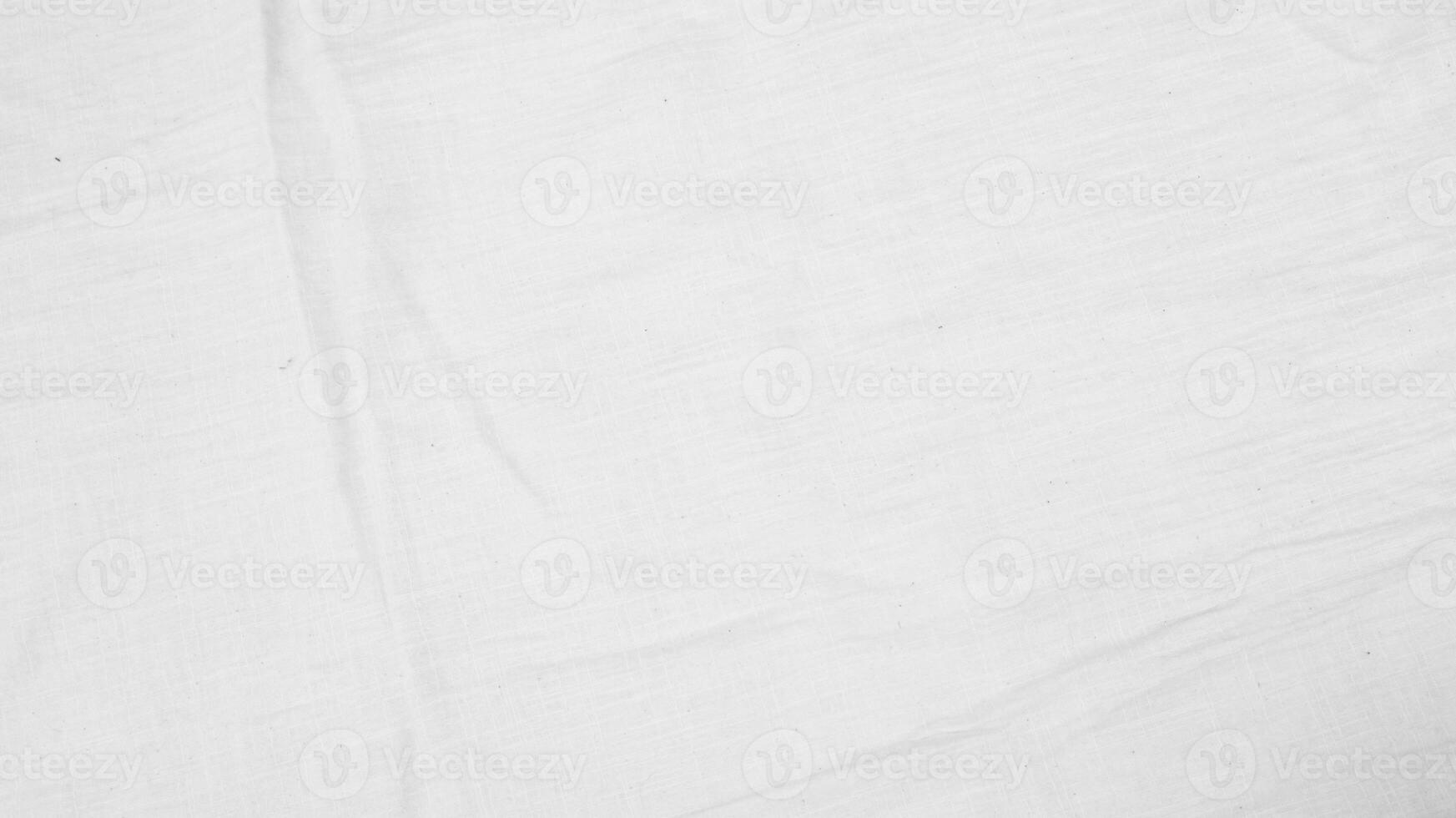 en tissu toile de fond blanc lin Toile froissé Naturel coton en tissu Naturel Fait main lin Haut vue Contexte biologique éco textiles blanc en tissu lin texture photo