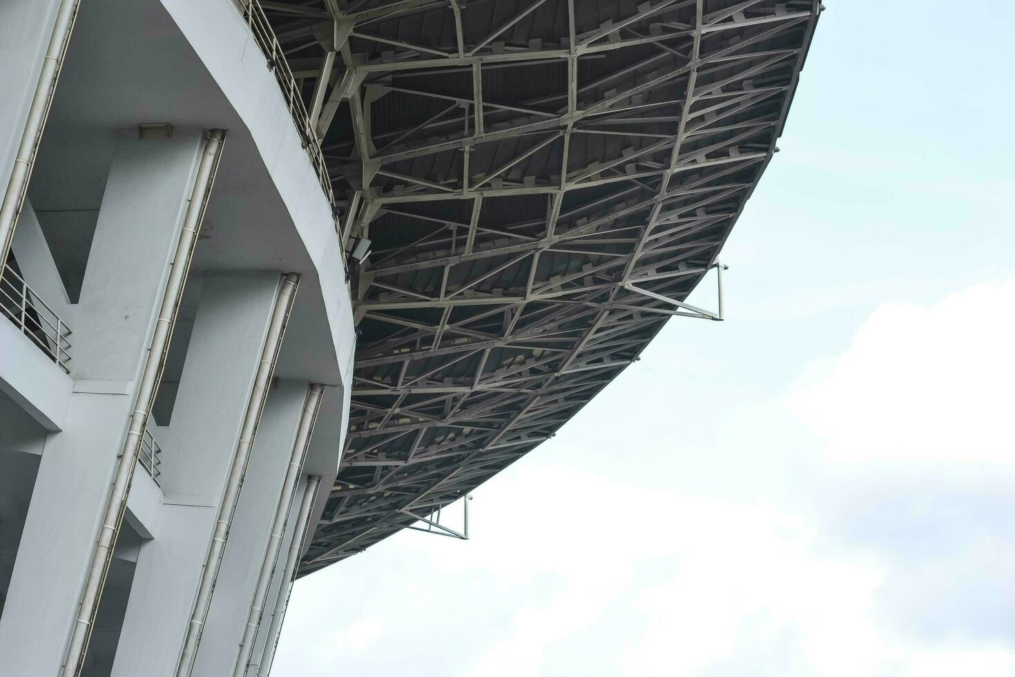 jakarta, indonésie, 19 mars 2022. le stade national d'indonésie nommé stade gelora bung karno. photo