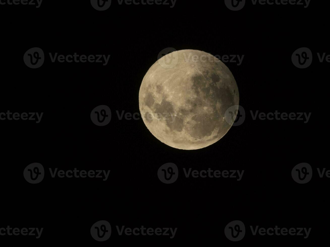 du sang lune, éclipse vu depuis, la pampa, janvier 21, 2019 Argentine photo