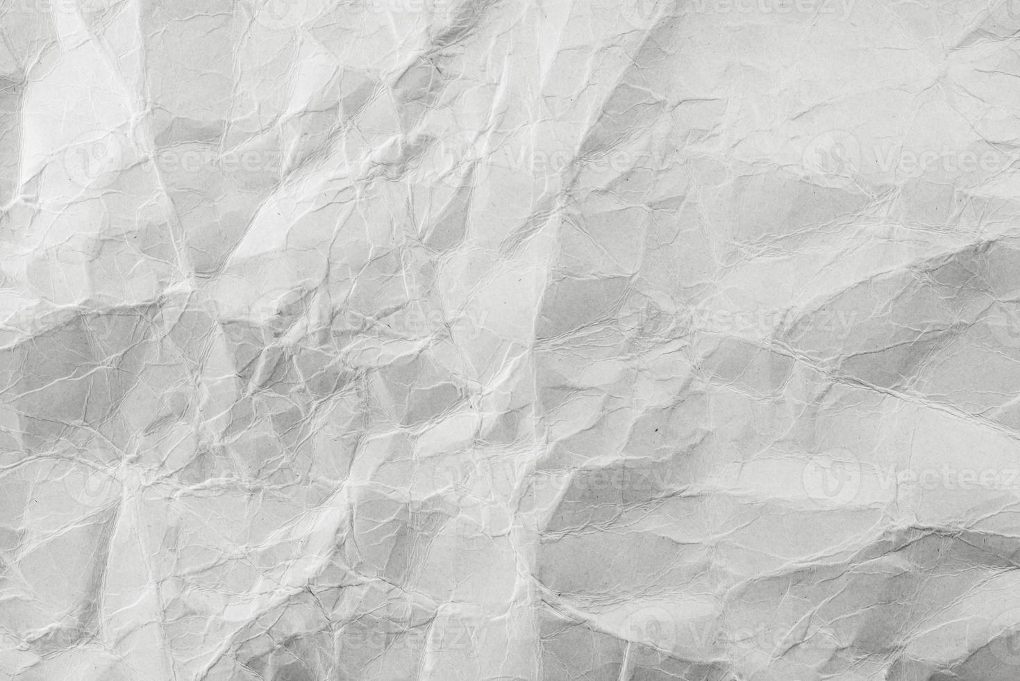 papier blanc froissé, fond de texture. photo