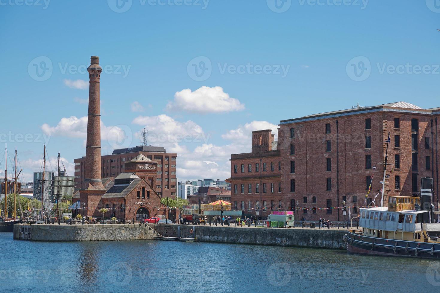 Avis d'Albert Dock à Liverpool, Angleterre photo