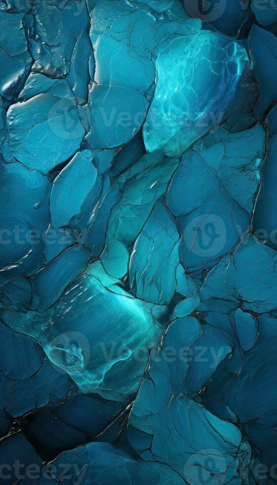 génératif ai illustration de foncé monochrome assimiler bleu, texture, abstrait, psychédélique, vibrant Contexte photo