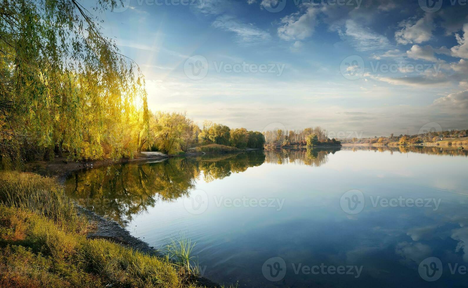 Matin Soleil plus de rivière photo