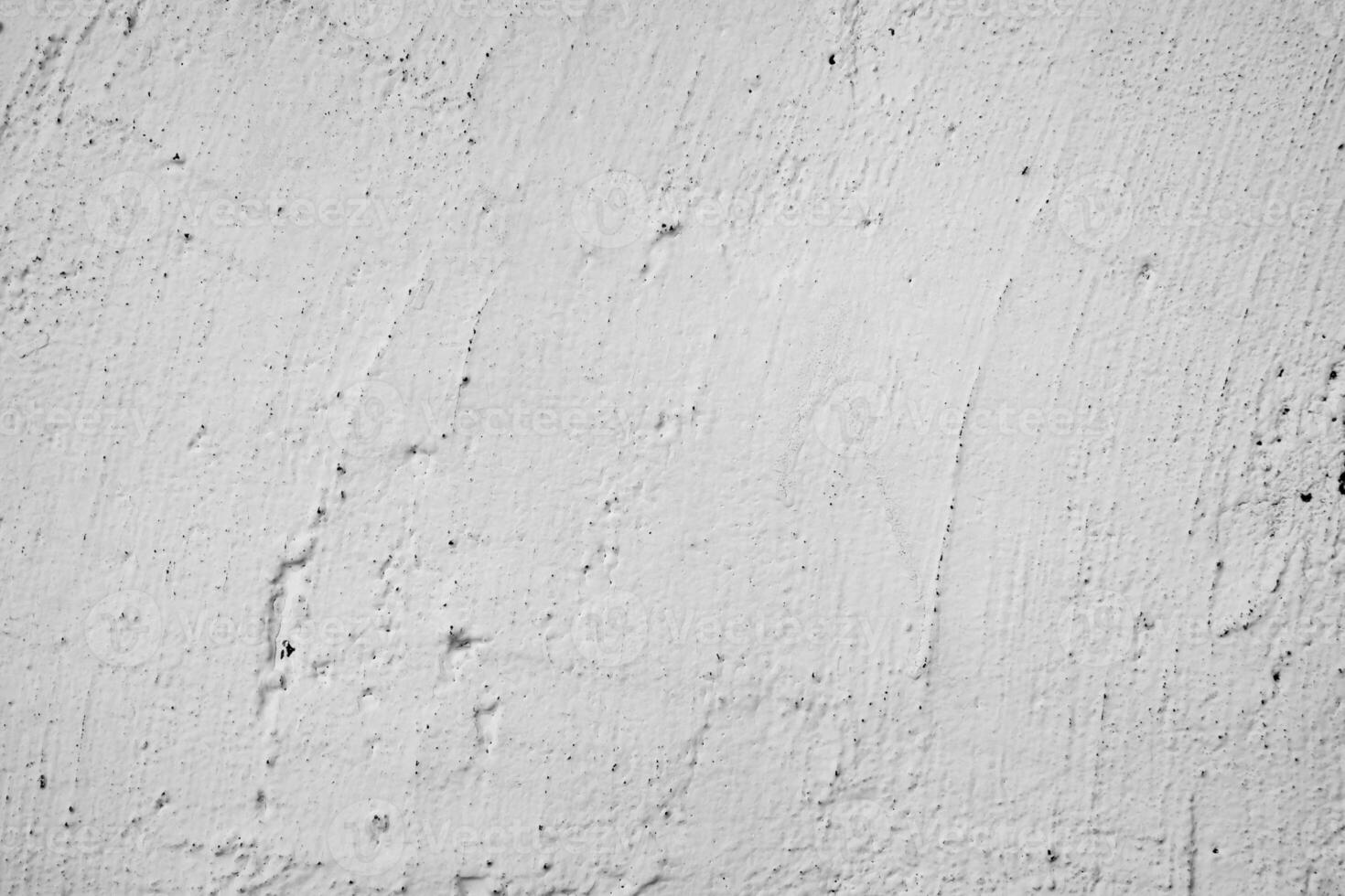 vieux lumière blanc béton mur dans noir et blanc couleur, ciment mur, cassé mur, Contexte texture photo