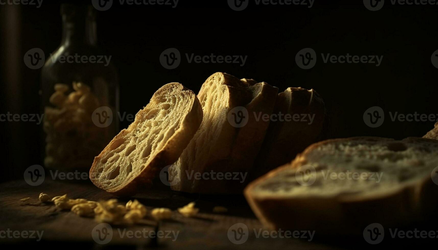 fraîcheur avec fruit gourmet et tranche, collation, en bonne santé alimentaire, BIO, nature, repas, rafraîchissement généré par ai photo