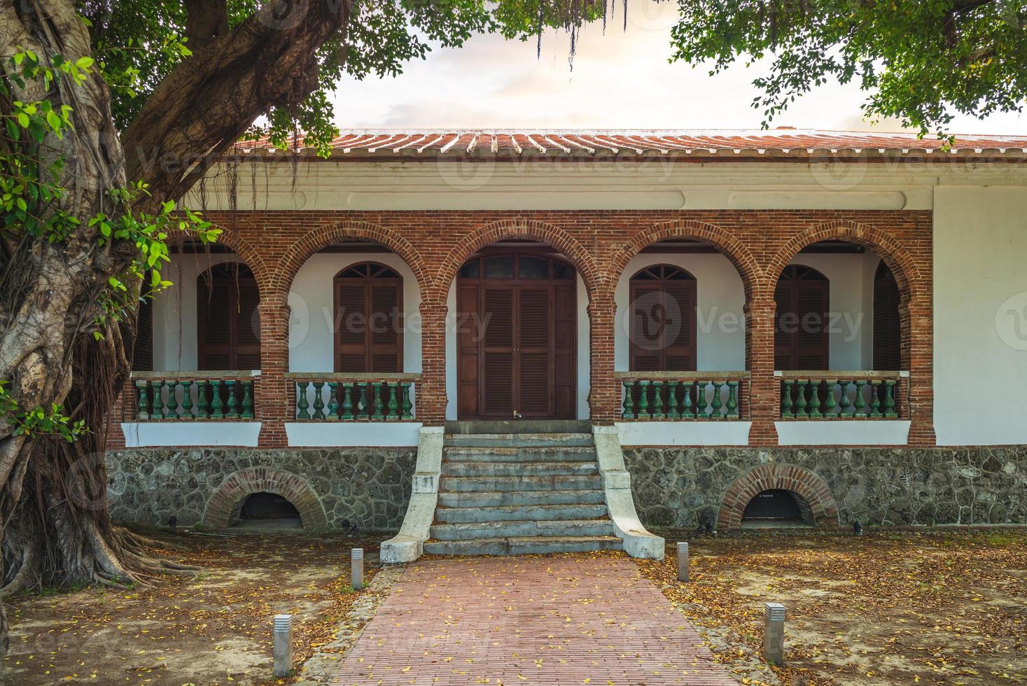 Maison de marchand du patrimoine dans le quartier d'anping, tainan, taiwan photo