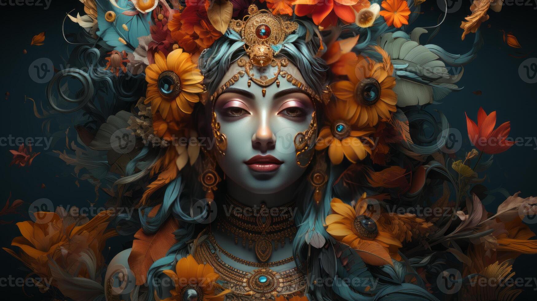 janmashtami 6e septembre jusqu'à 7e septembre génératif ai photo