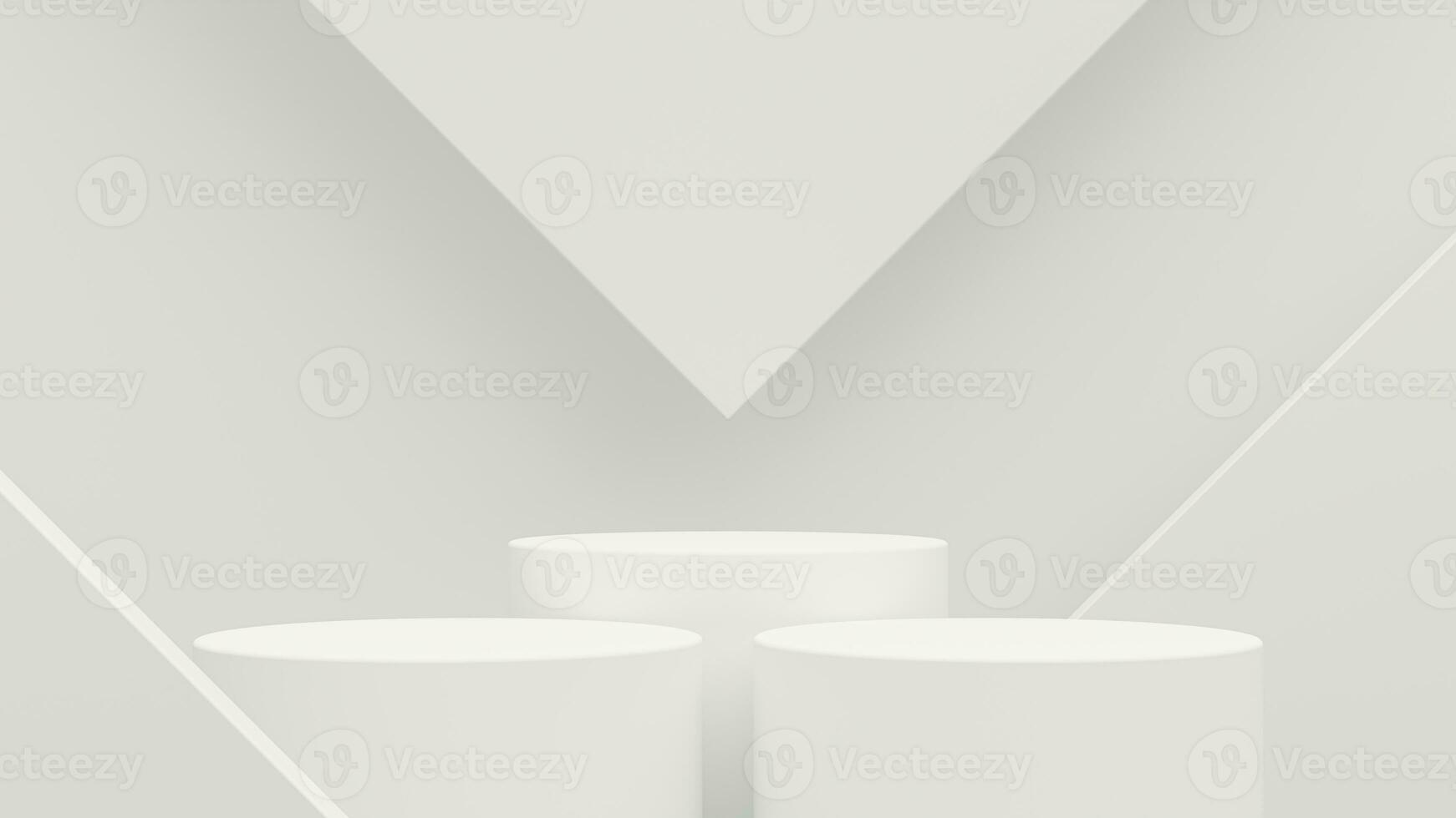 3d afficher produit abstrait minimal scène avec géométrique podium plateforme. gris Contexte 3d le rendu avec podium. supporter pour cosmétique des produits. étape vitrine sur piédestal 3d blanc studio photo