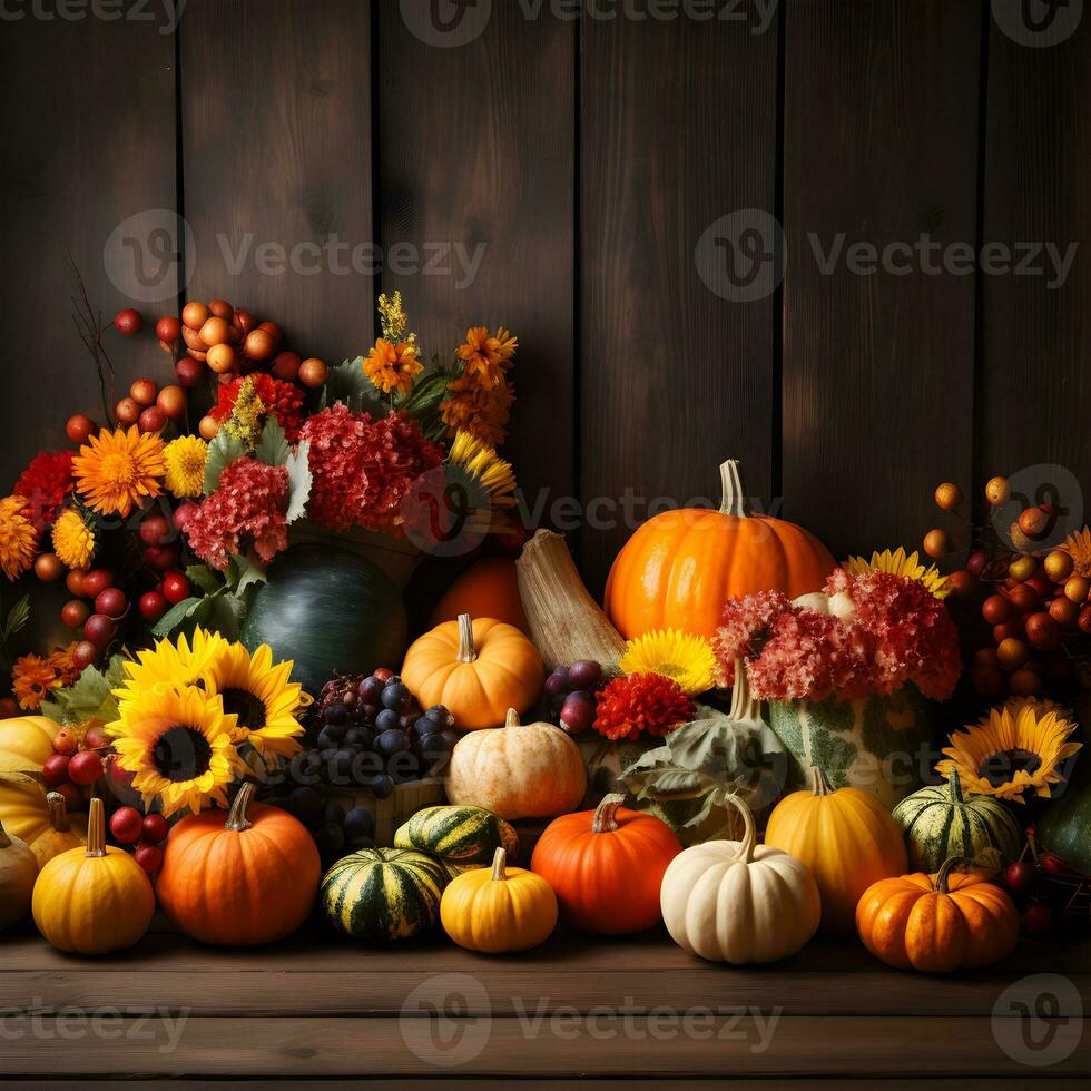 fond de Thanksgiving automne photo