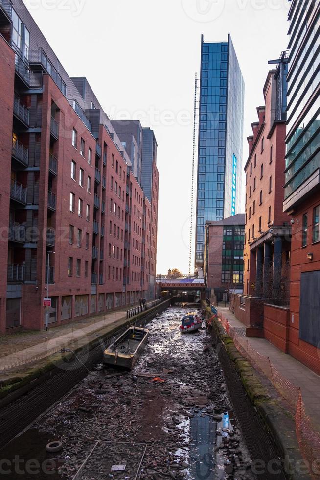 Canal Rochdale à Manchester, Angleterre photo