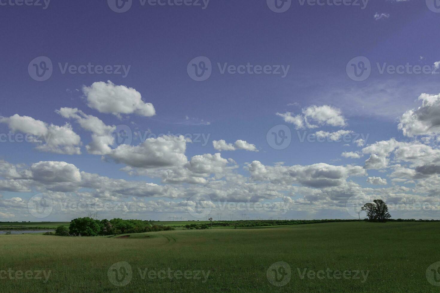 coloré paysage, pampa, Argentine photo