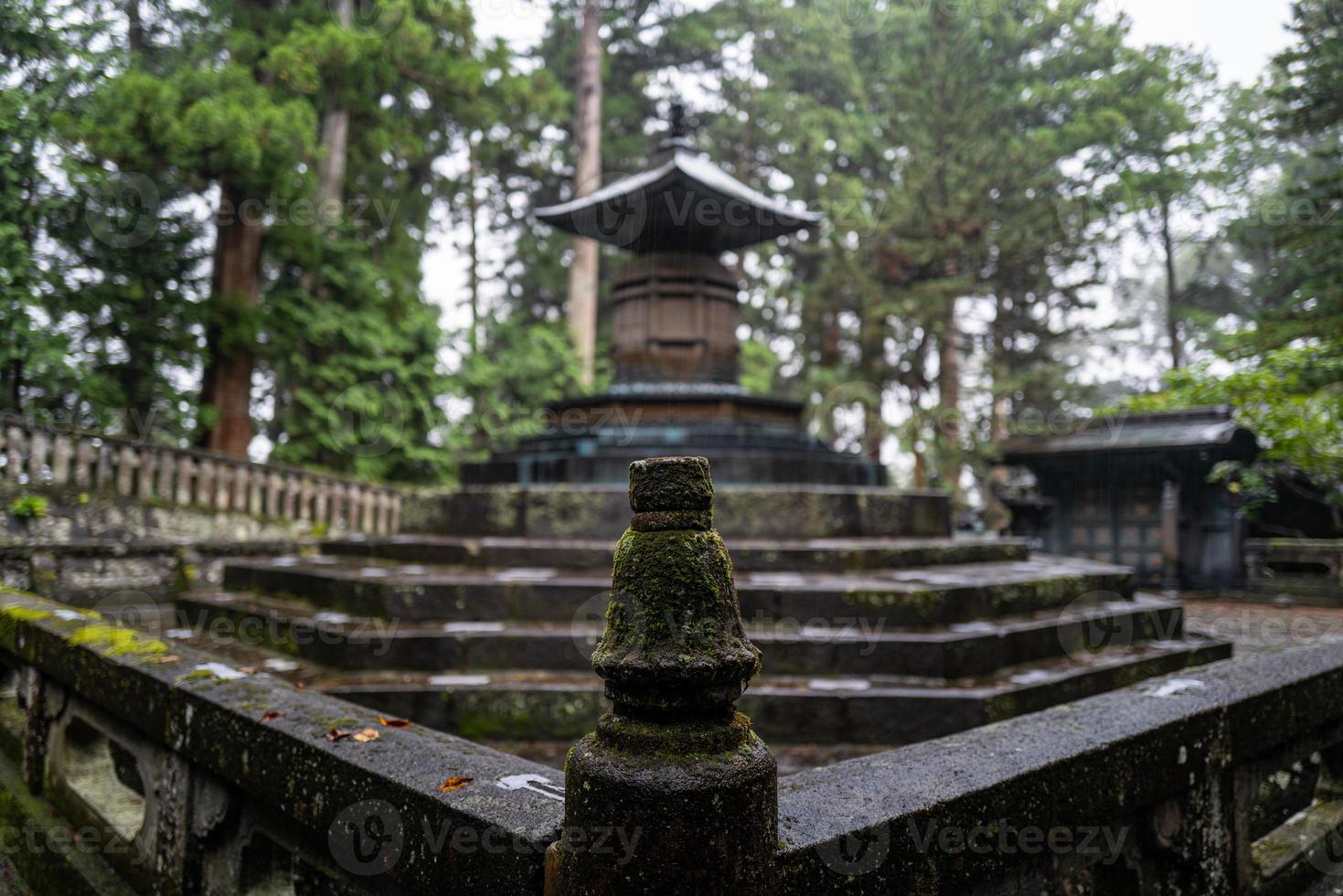 la zone du sanctuaire nikko au japon photo