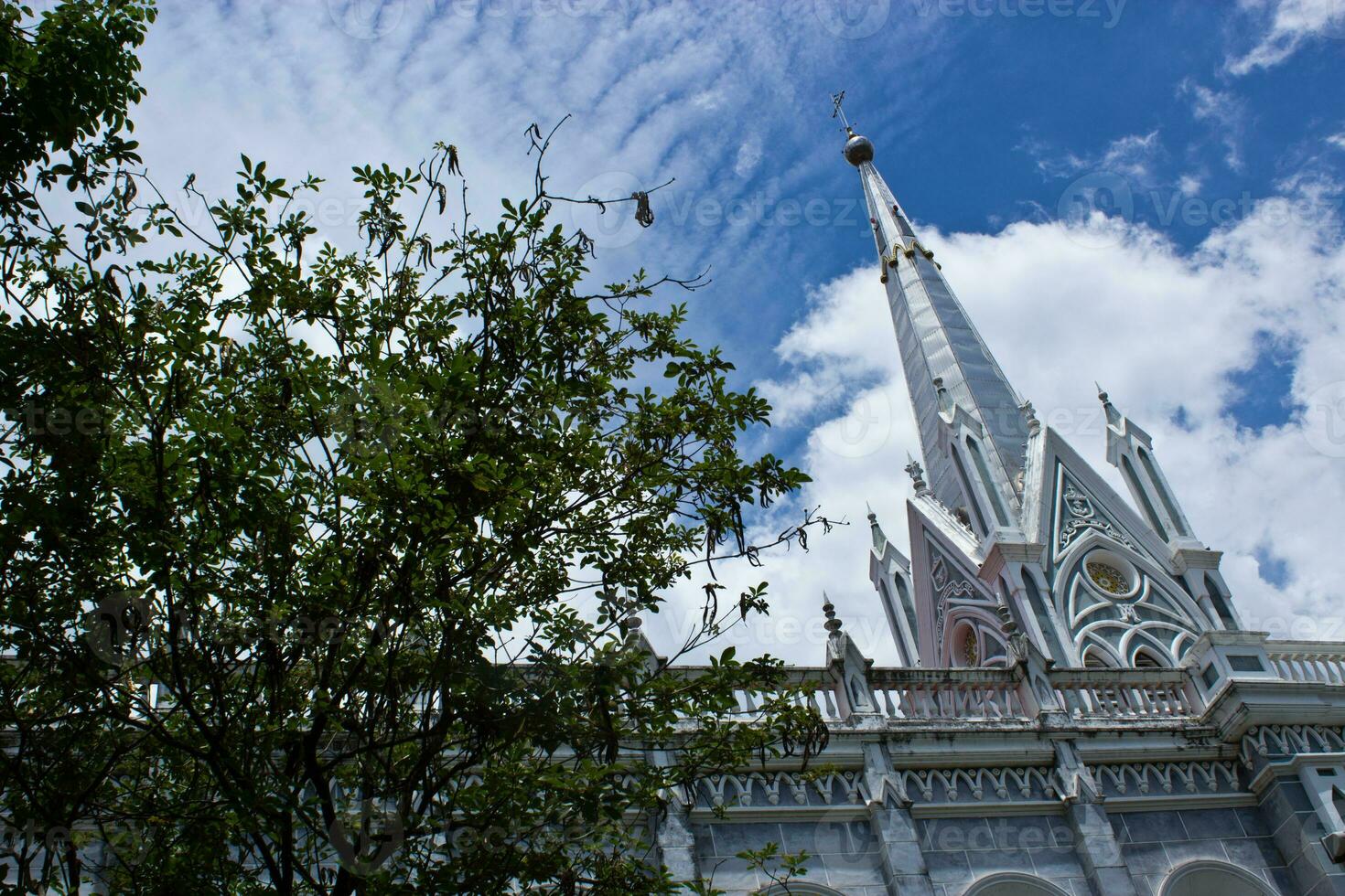 catholique église dans Ratchaburi Province Thaïlande. photo