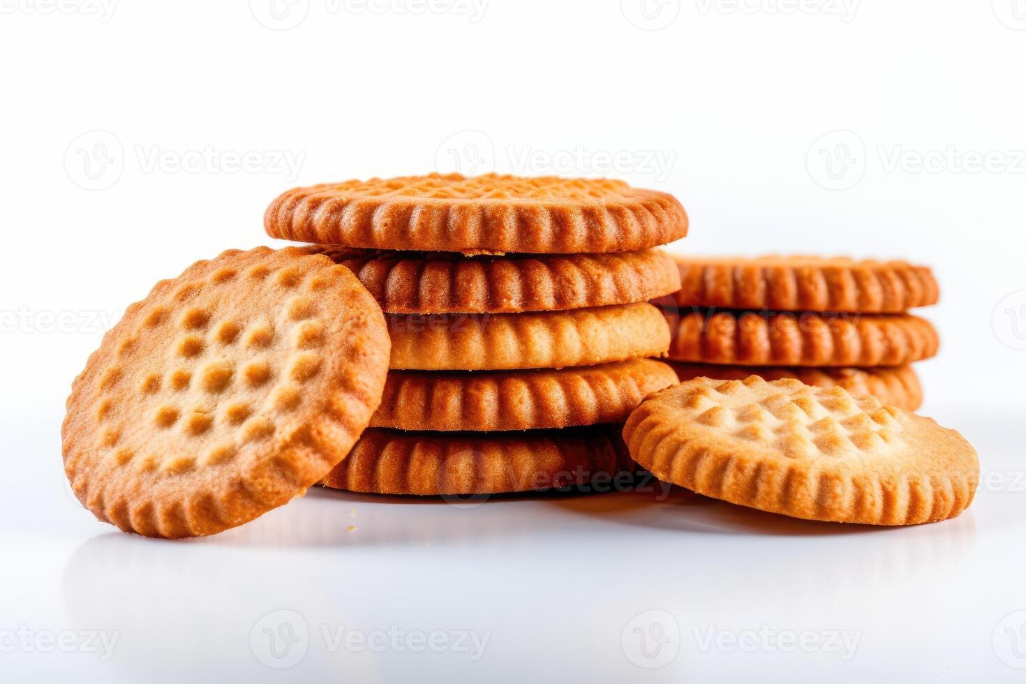 Stock photo de biscuit nourriture la photographie studio lumière ai généré