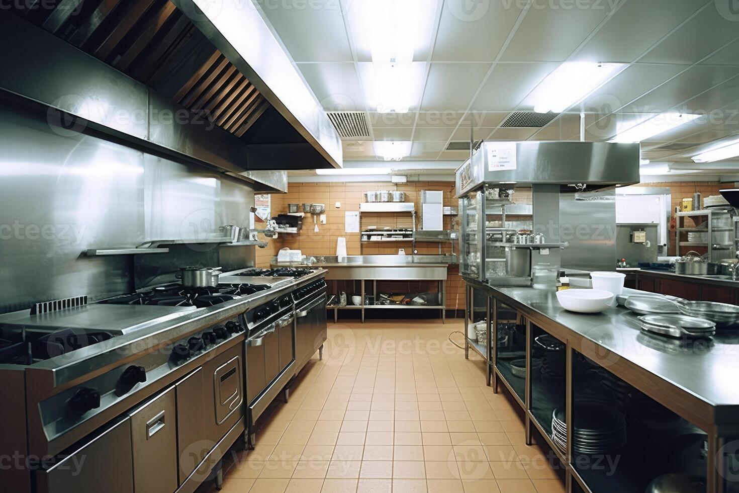 Stock photo de à l'intérieur cuisine ai généré