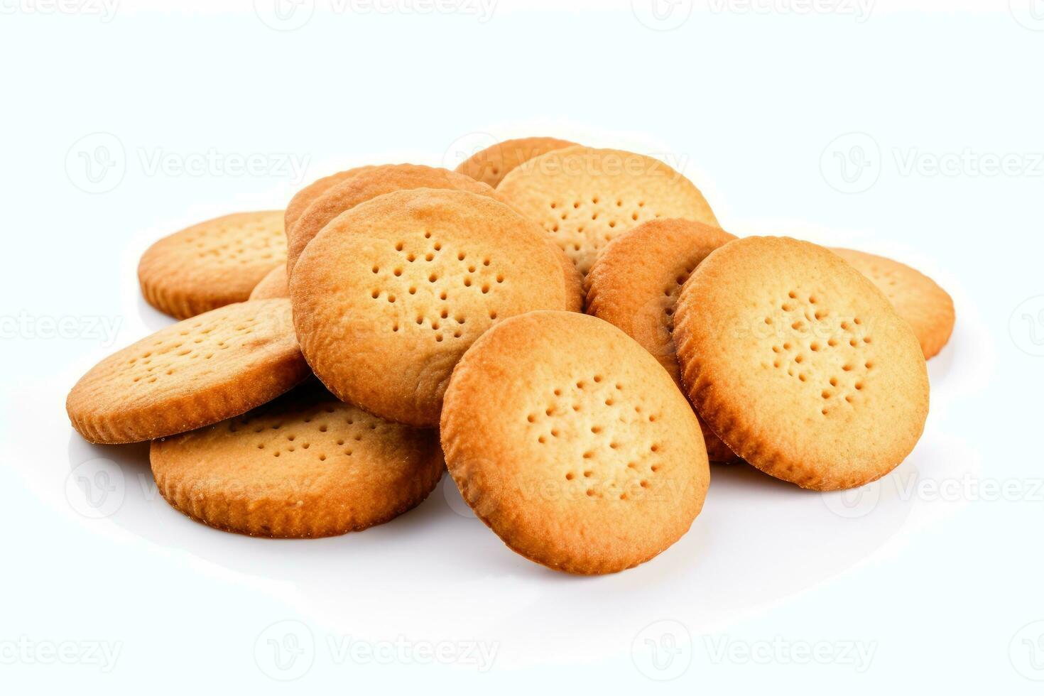 Stock photo de biscuit rouleaux nourriture la photographie studio ai généré