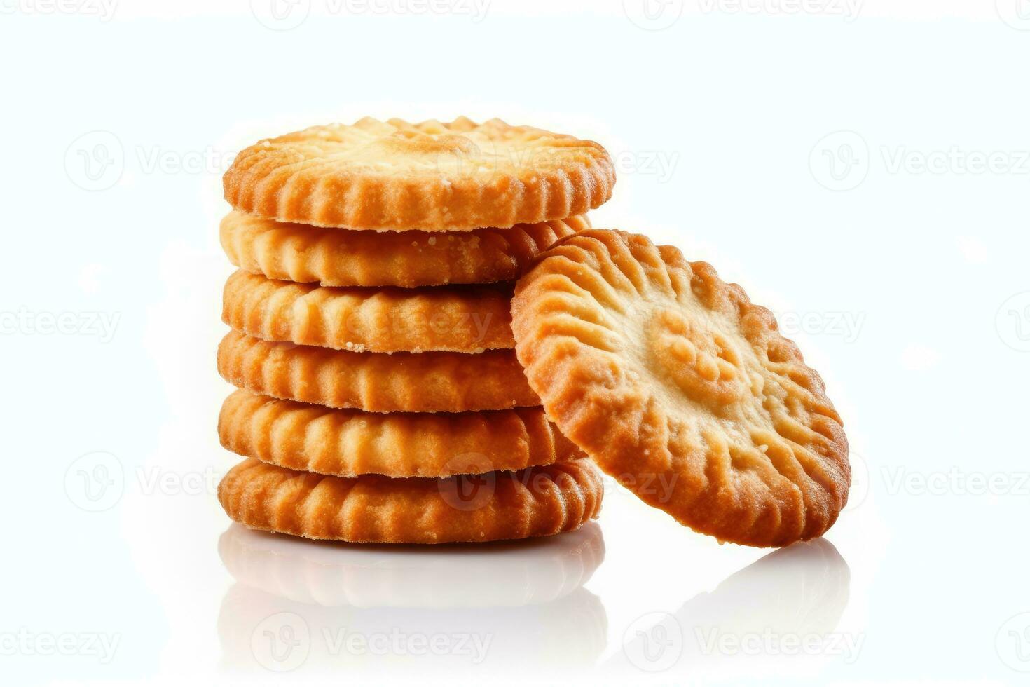 Stock photo de biscuit nourriture la photographie studio lumière ai généré