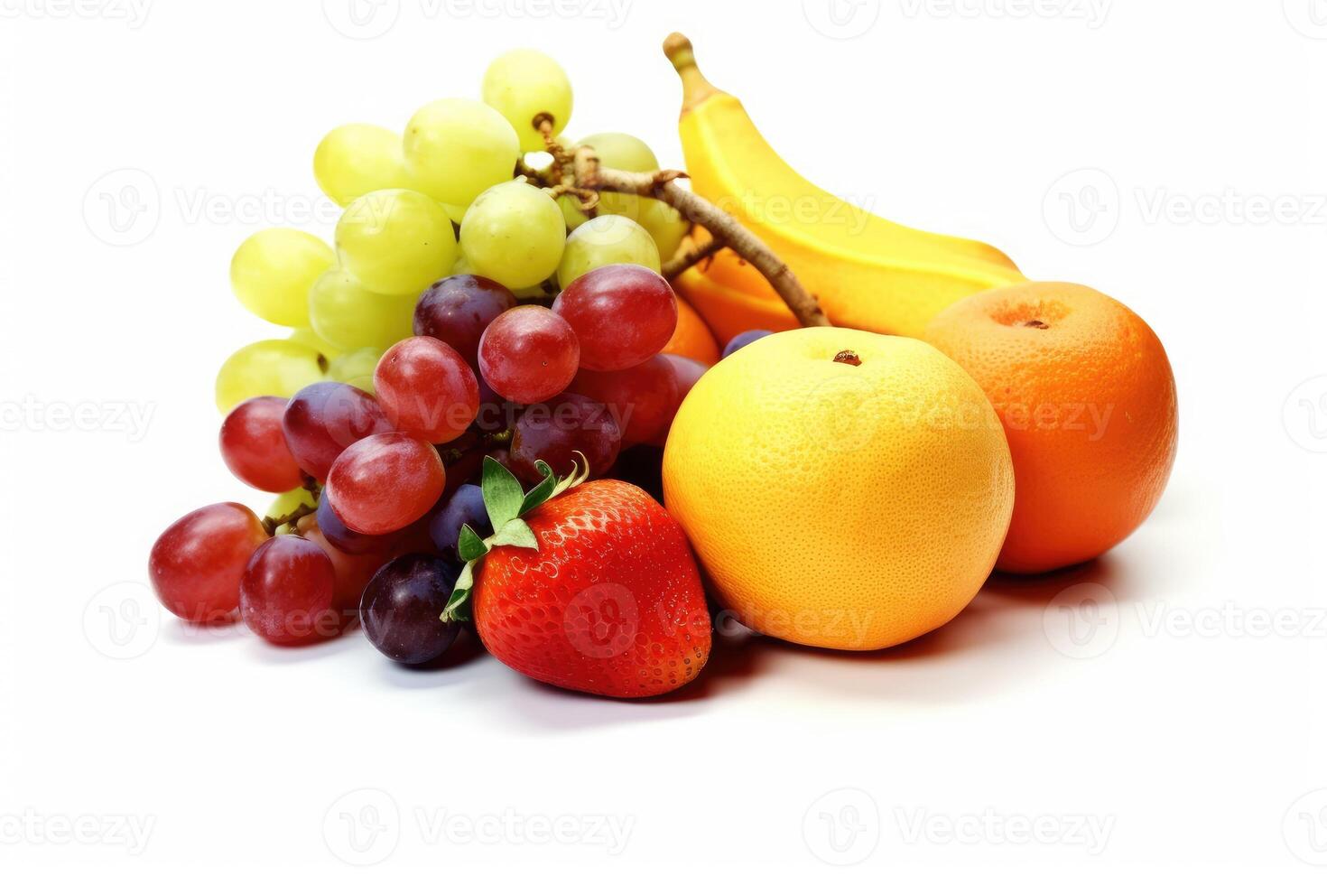 méditerranéen fruit blanc isolé Contexte nourriture la photographie ai généré photo