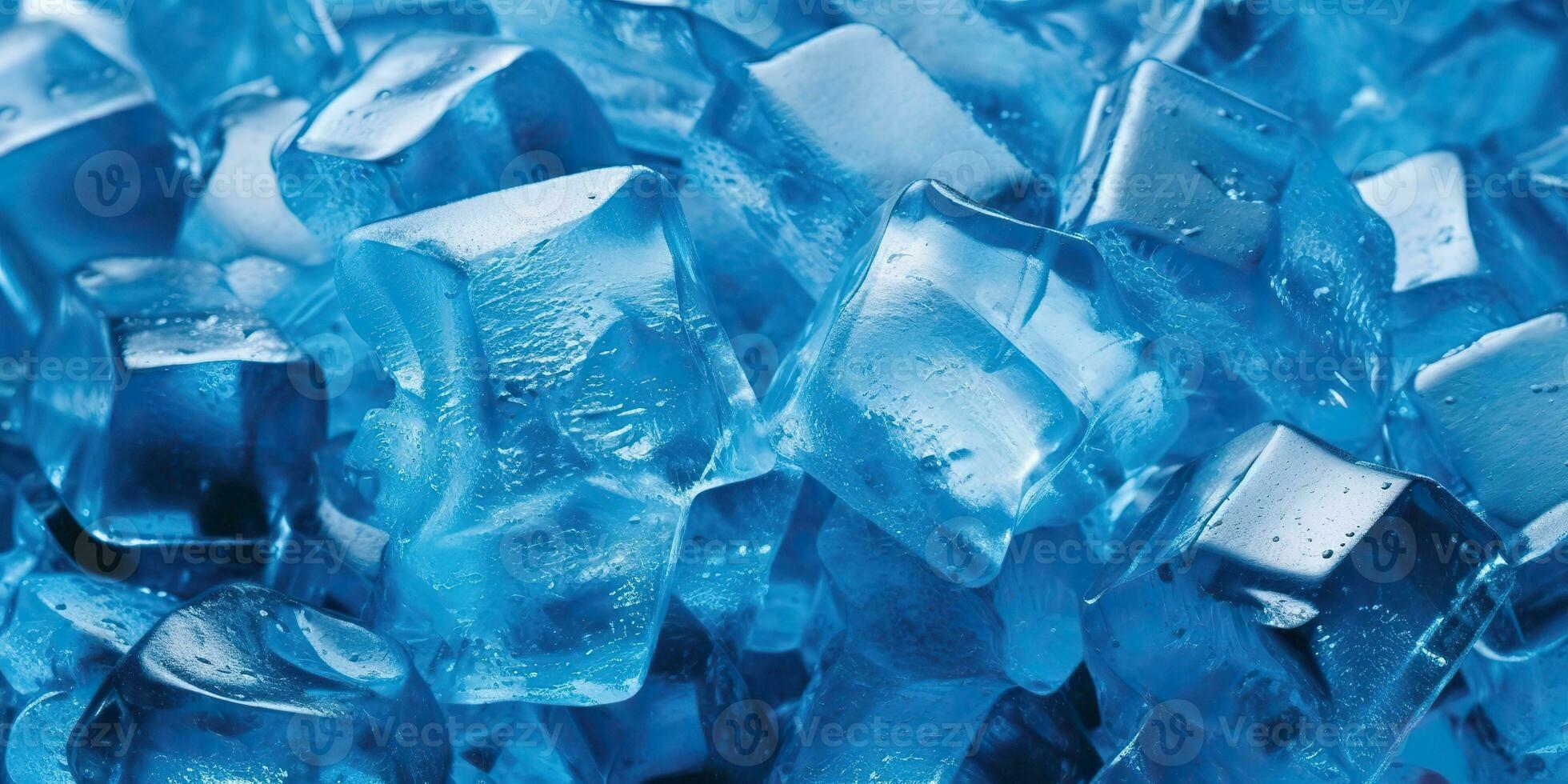 ai généré. ai génératif. la glace cube du froid l'eau solide modèle décoration Contexte. graphique art photo