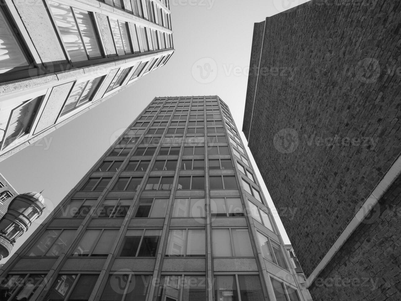 économiste bâtiment dans bw dans Londres photo