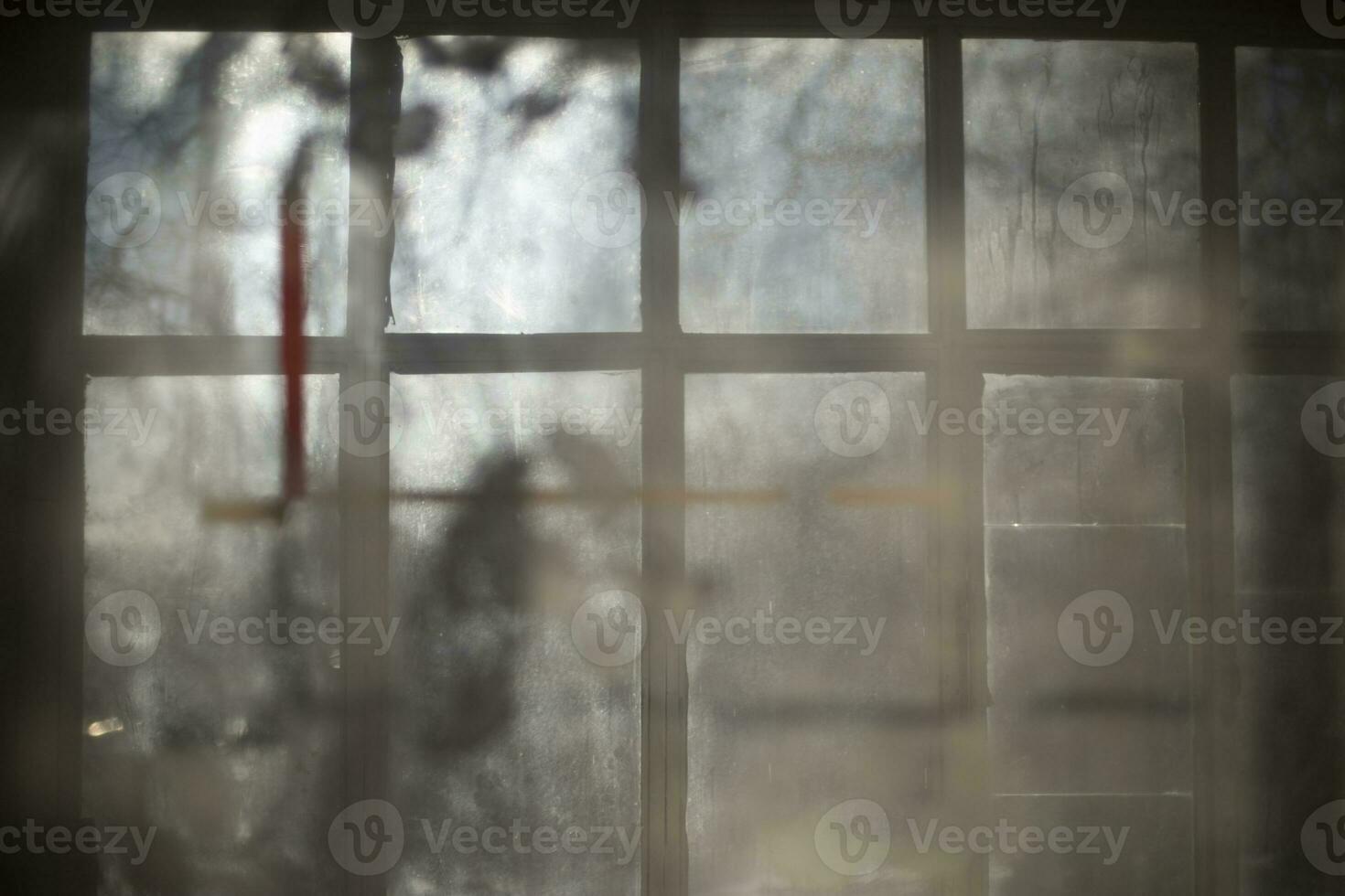 rideaux sur la fenêtre. rideaux dans intérieur. virer. photo