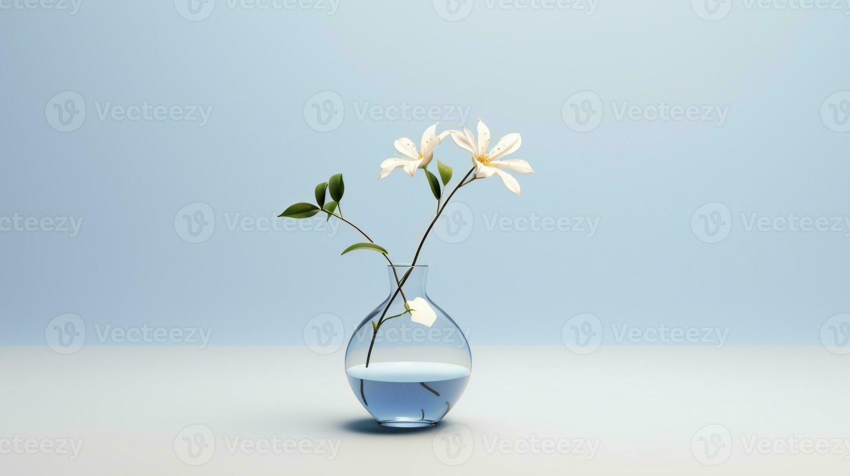 vase avec des fleurs photo