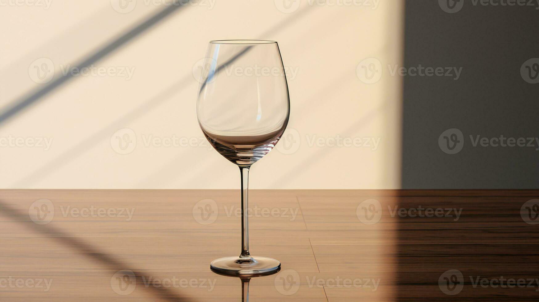 rouge du vin verre ai génératif photo