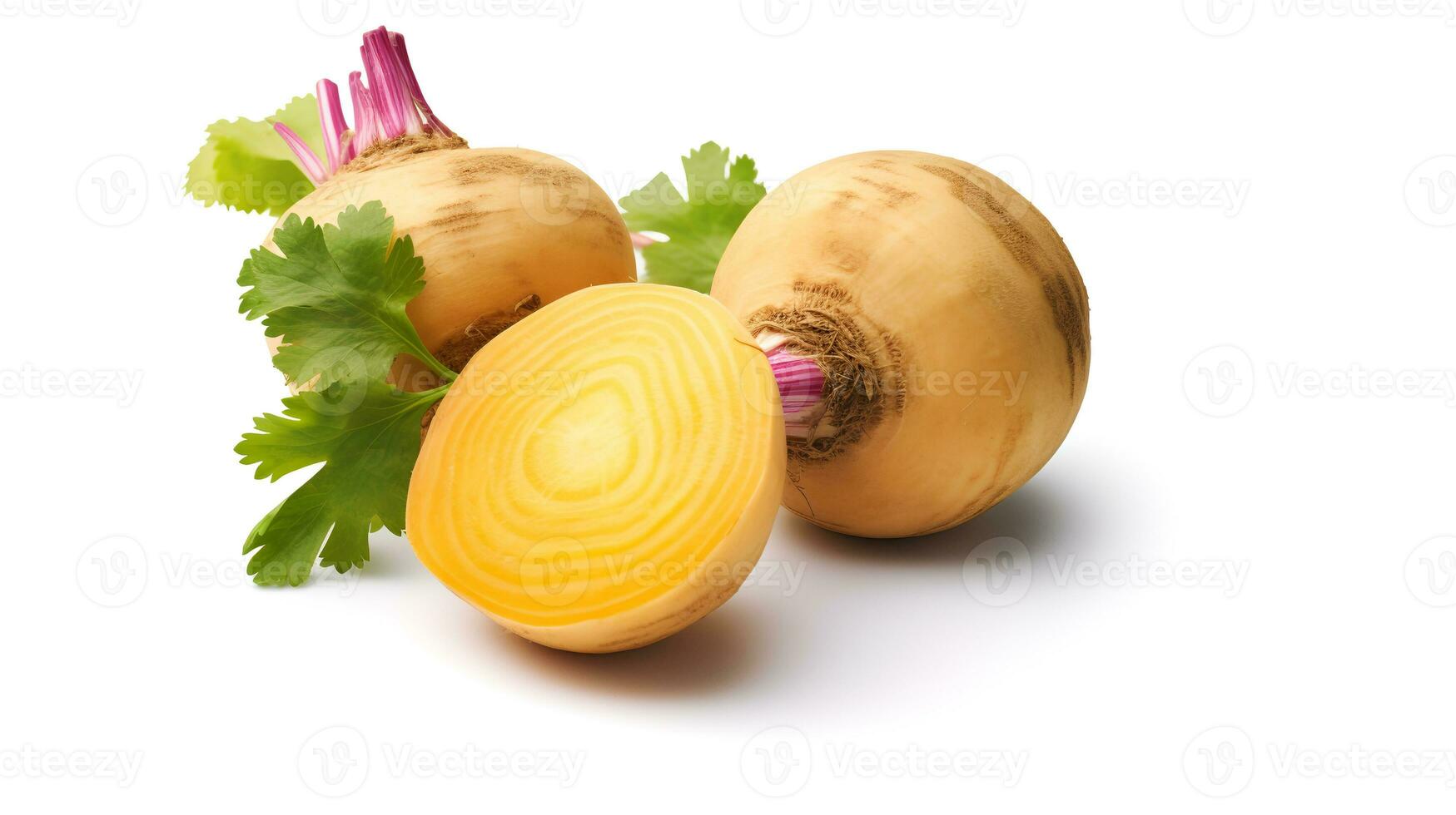 photo de rutabaga isolé sur blanc Contexte