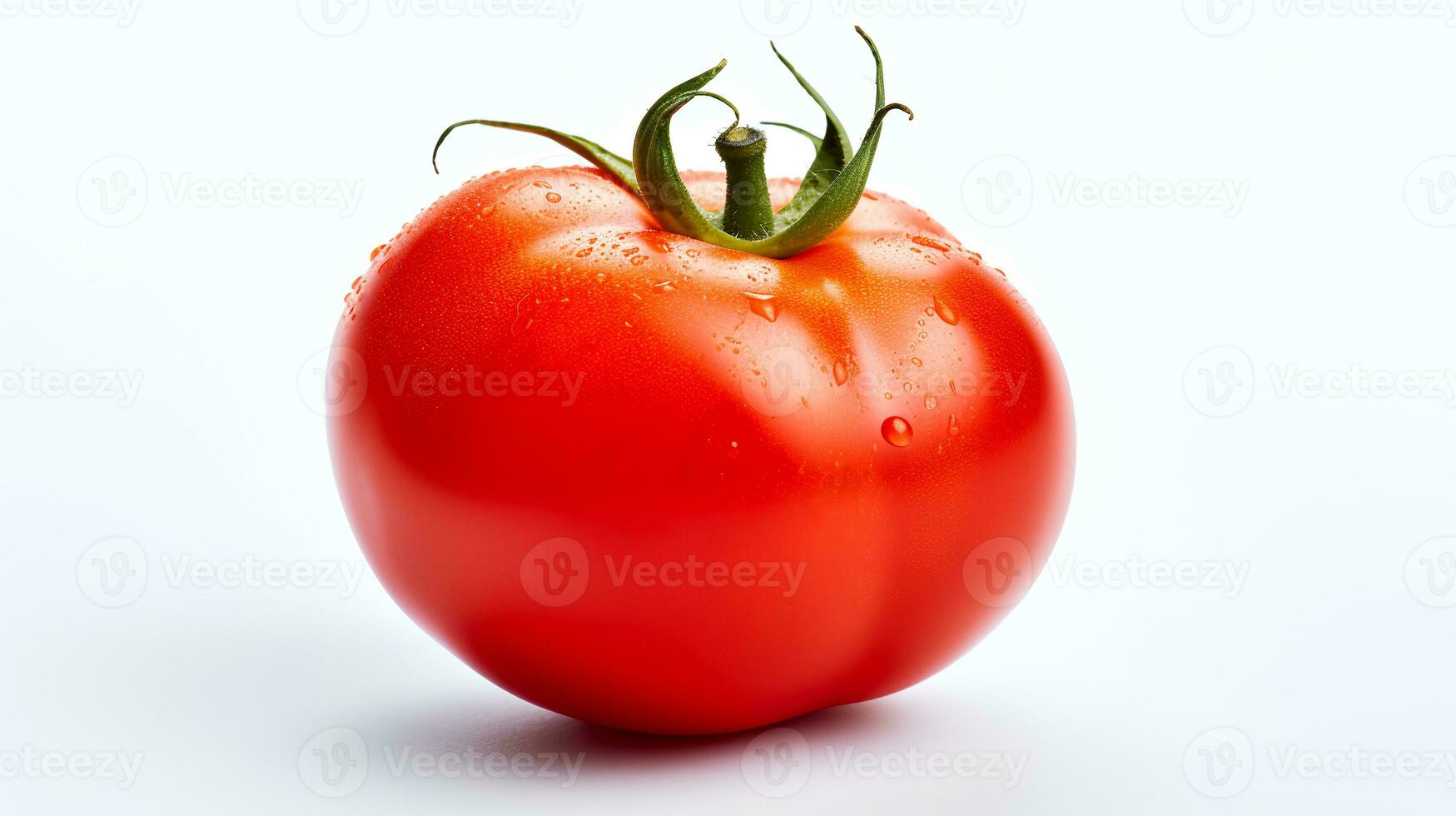 photo de tomate isolé sur blanc Contexte