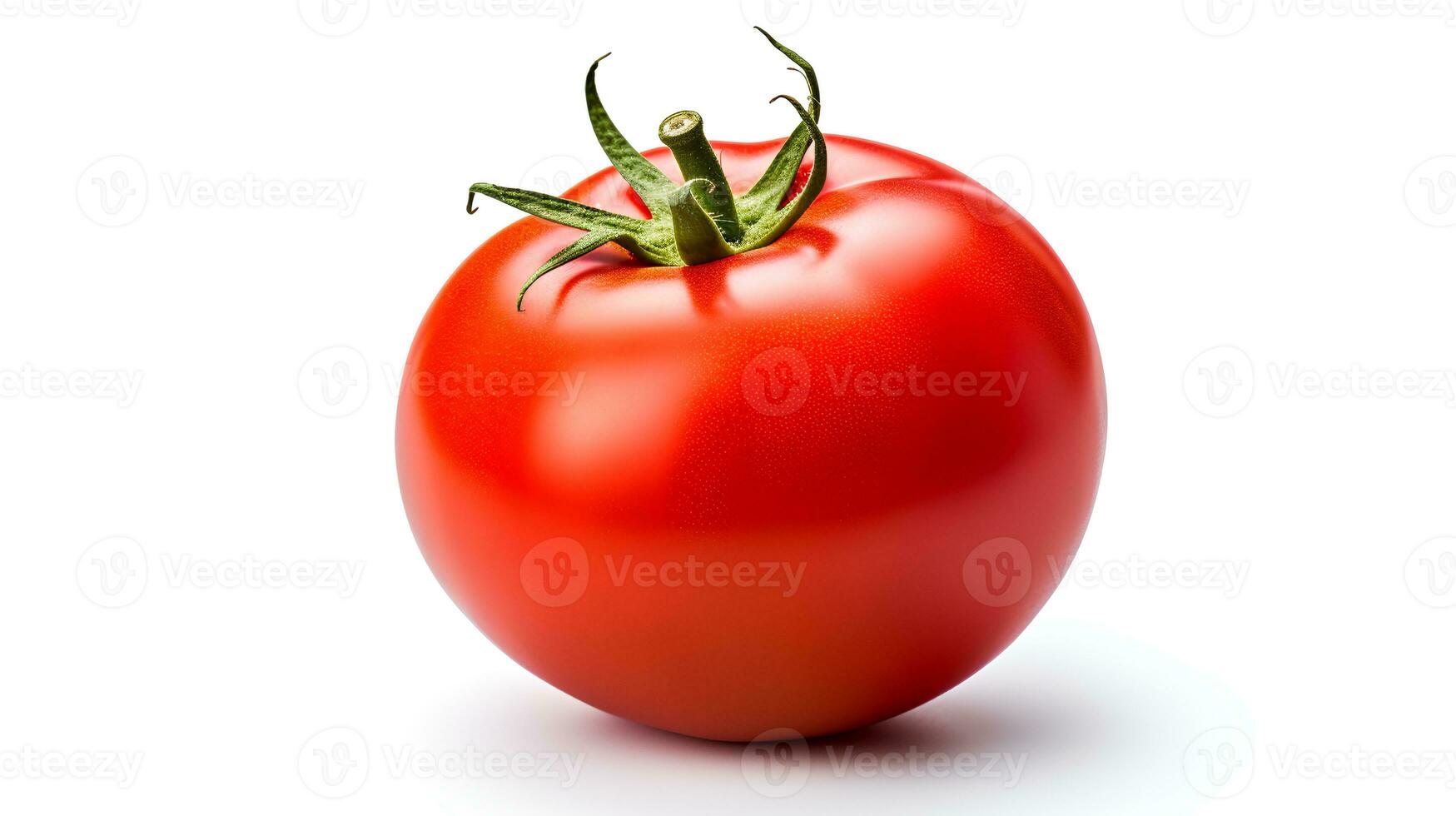 photo de tomate isolé sur blanc Contexte