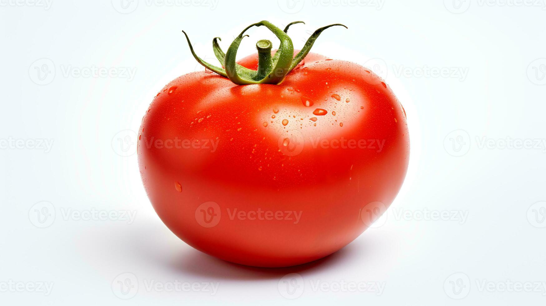 photo de tomate isolé sur blanc Contexte