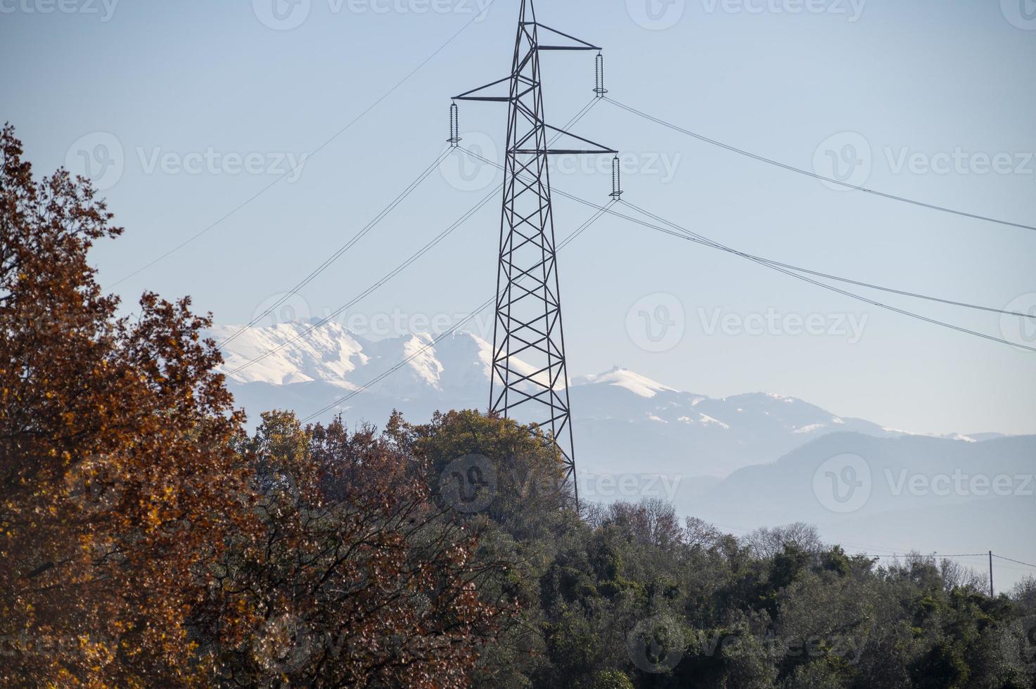 montagnes enneigées photo