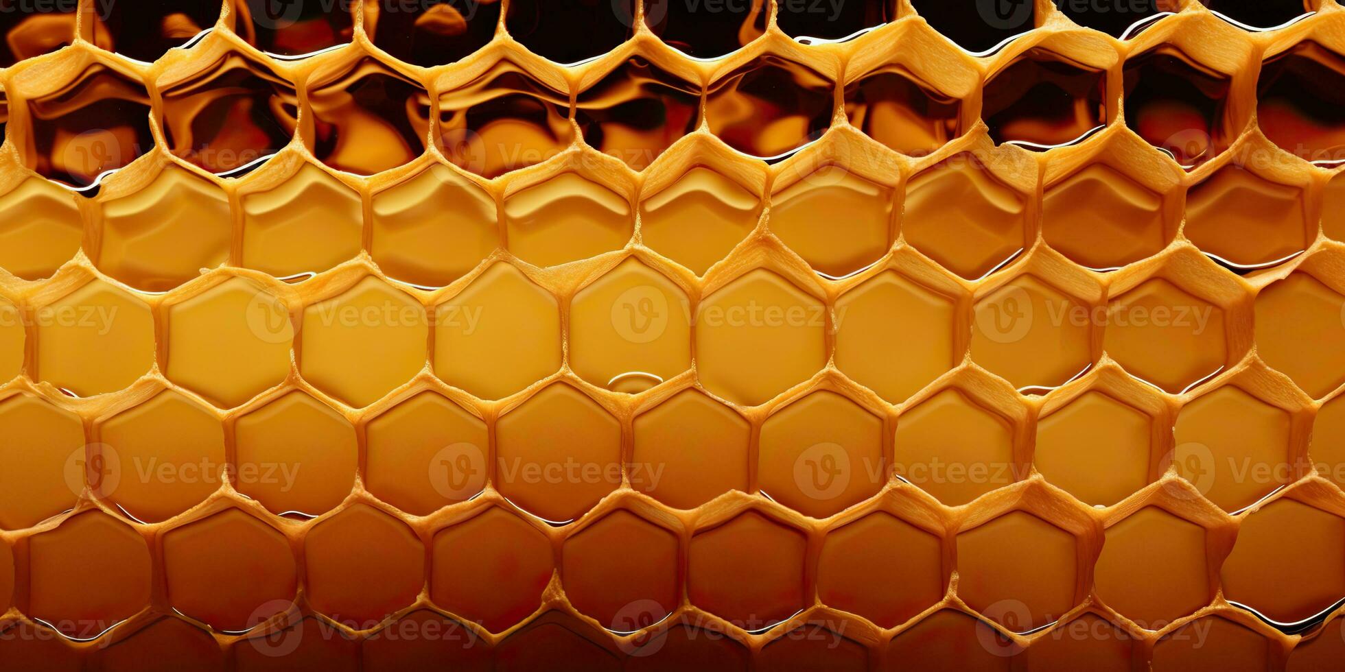 ai généré. ai génératif. hexagone nid d'abeille texture Contexte la nature manvas maquette conception la cire décoration. graphique art photo