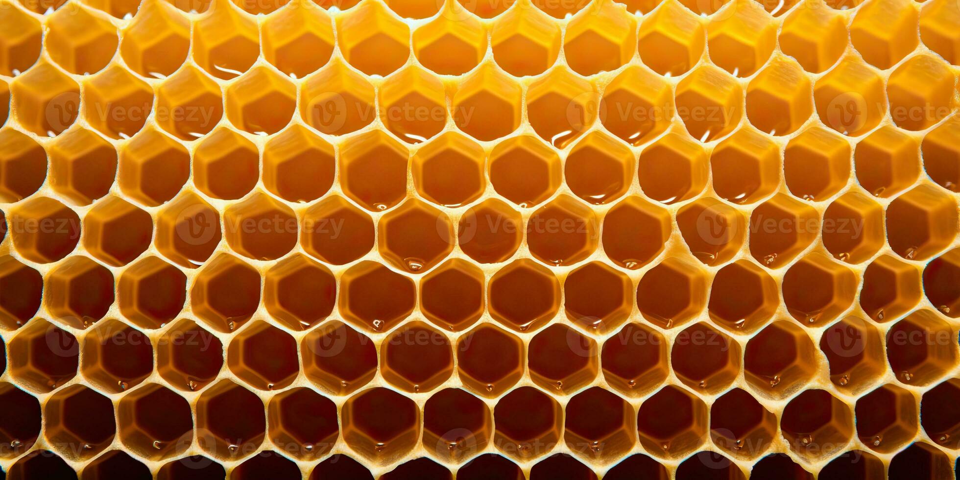 ai généré. ai génératif. hexagone nid d'abeille texture Contexte la nature manvas maquette conception la cire décoration. graphique art photo