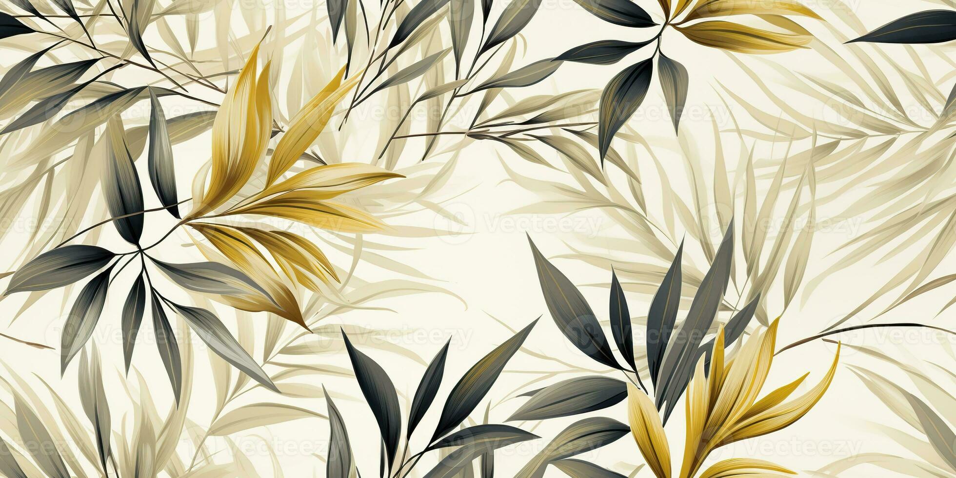 ai généré. ai génératif. boho cendre art plante botanique fleur exotique tropical modèle décoration texture Contexte. graphique art photo
